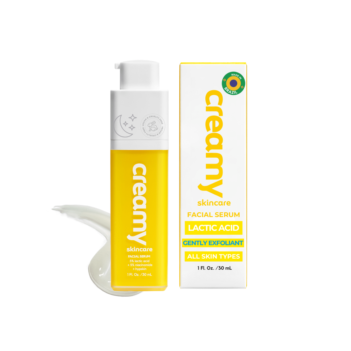 5% Lactic Acid + 5% Niacinamide + Hypskin | Creamy Skincare