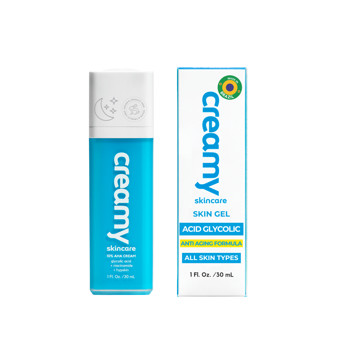 10% Glycolic Acid + Niacinamide + Hypskin | Creamy Skincare
